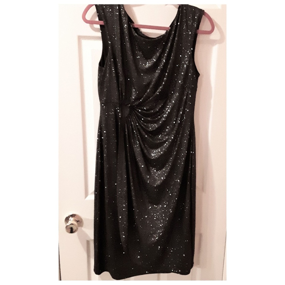 Black Sparkly Party Dress, Size 12?